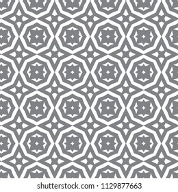 Seamless vector pattern. Background texture in geometric ornamental style.