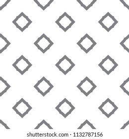 Seamless vector pattern. Background texture in geometric ornamental style.