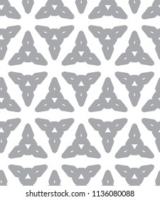 Seamless vector pattern. Background texture in geometric ornamental style.