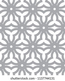 Seamless vector pattern. Background texture in geometric ornamental style.