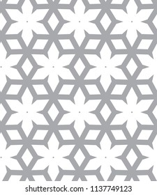 Seamless vector pattern. Background texture in geometric ornamental style.