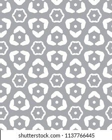 Seamless vector pattern. Background texture in geometric ornamental style.