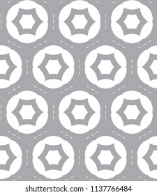 Seamless vector pattern. Background texture in geometric ornamental style.