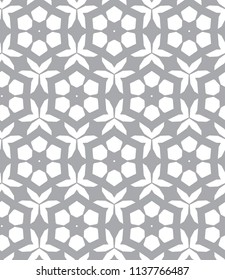 Seamless vector pattern. Background texture in geometric ornamental style.