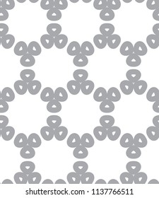 Seamless vector pattern. Background texture in geometric ornamental style.