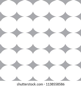 Seamless vector pattern. Background texture in geometric ornamental style.