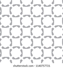 Seamless vector pattern. Background texture in geometric ornamental style.
