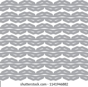 Seamless vector pattern. Background texture in geometric ornamental style.