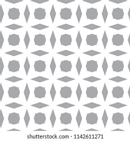 Seamless vector pattern. Background texture in geometric ornamental style.