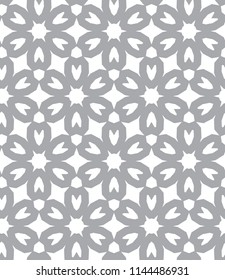 Seamless vector pattern. Background texture in geometric ornamental style.