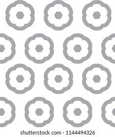 Seamless vector pattern. Background texture in geometric ornamental style.