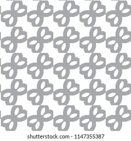 Seamless vector pattern. Background texture in geometric ornamental style.