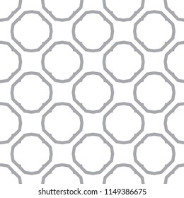 Seamless vector pattern. Background texture in geometric ornamental style.
