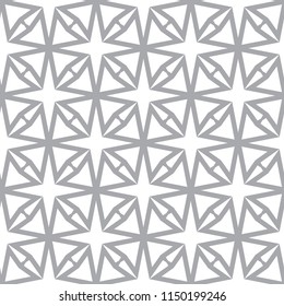 Seamless vector pattern. Background texture in geometric ornamental style.