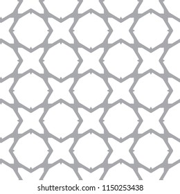 Seamless vector pattern. Background texture in geometric ornamental style.
