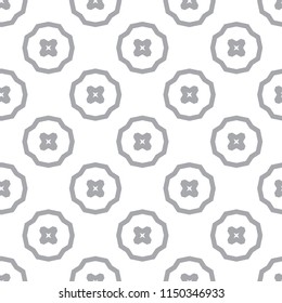 Seamless vector pattern. Background texture in geometric ornamental style.