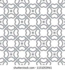 Seamless vector pattern. Background texture in geometric ornamental style.