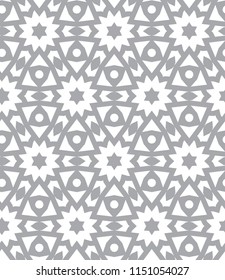 Seamless vector pattern. Background texture in geometric ornamental style.