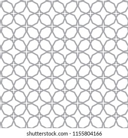 Seamless vector pattern. Background texture in geometric ornamental style.