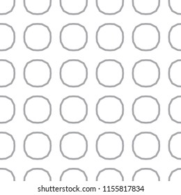 Seamless vector pattern. Background texture in geometric ornamental style.