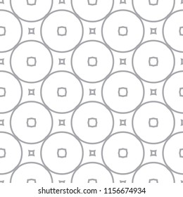Seamless vector pattern. Background texture in geometric ornamental style.
