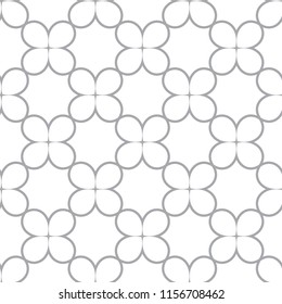Seamless vector pattern. Background texture in geometric ornamental style.