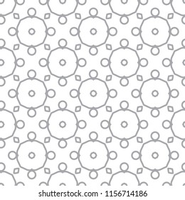 Seamless vector pattern. Background texture in geometric ornamental style.