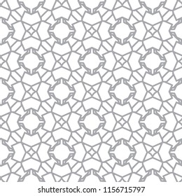 Seamless vector pattern. Background texture in geometric ornamental style.