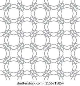 Seamless vector pattern. Background texture in geometric ornamental style.