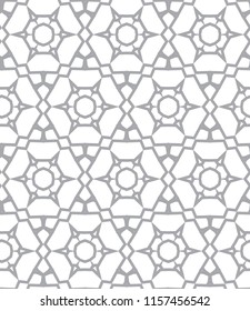 Seamless vector pattern. Background texture in geometric ornamental style.