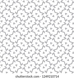Seamless vector pattern. Background texture in geometric ornamental style.