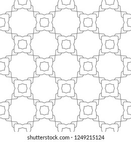 Seamless vector pattern. Background texture in geometric ornamental style.
