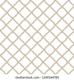 Seamless vector pattern. Background texture in geometric ornamental style.