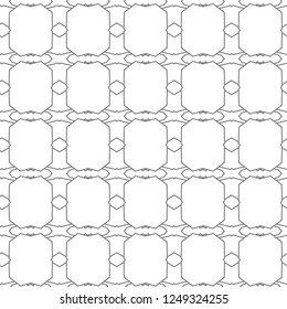 Seamless vector pattern. Background texture in geometric ornamental style.