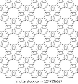 Seamless vector pattern. Background texture in geometric ornamental style.