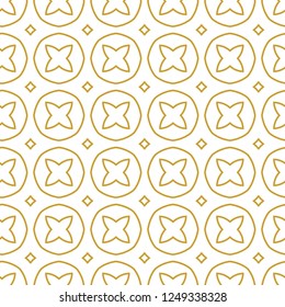 Seamless vector pattern. Background texture in geometric ornamental style.