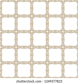 Seamless vector pattern. Background texture in geometric ornamental style.