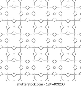 Seamless vector pattern. Background texture in geometric ornamental style.