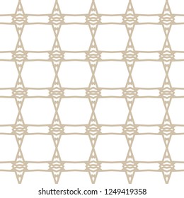 Seamless vector pattern. Background texture in geometric ornamental style.