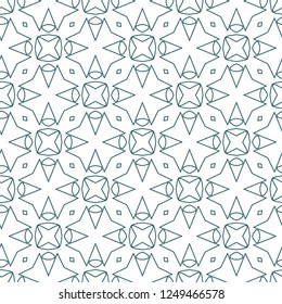 Seamless vector pattern. Background texture in geometric ornamental style.