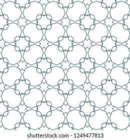 Seamless vector pattern. Background texture in geometric ornamental style.
