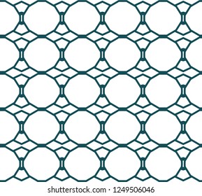 Seamless vector pattern. Background texture in geometric ornamental style.