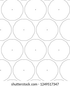 Seamless vector pattern. Background texture in geometric ornamental style.