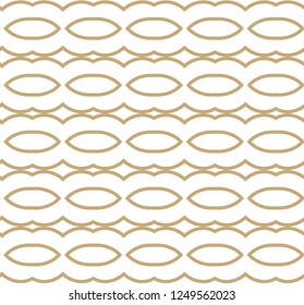 Seamless vector pattern. Background texture in geometric ornamental style.