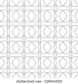 Seamless vector pattern. Background texture in geometric ornamental style.