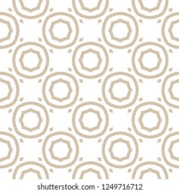 Seamless vector pattern. Background texture in geometric ornamental style.