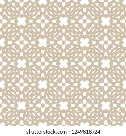 Seamless vector pattern. Background texture in geometric ornamental style.