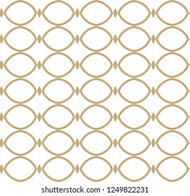 Seamless vector pattern. Background texture in geometric ornamental style.