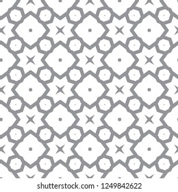 Seamless vector pattern. Background texture in geometric ornamental style.