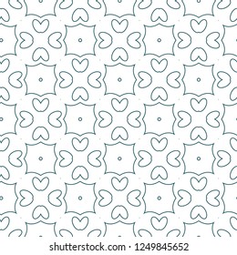 Seamless vector pattern. Background texture in geometric ornamental style.